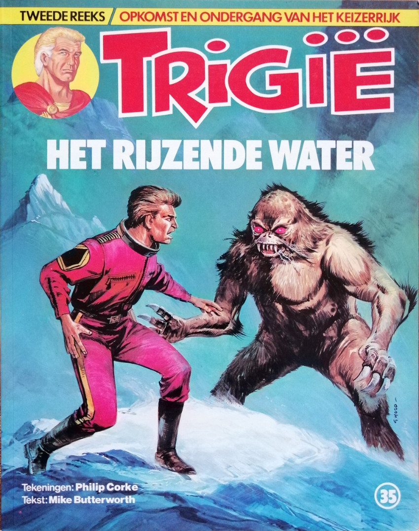 Couverture de Trigië (Oberon) -35- Het rijzende water