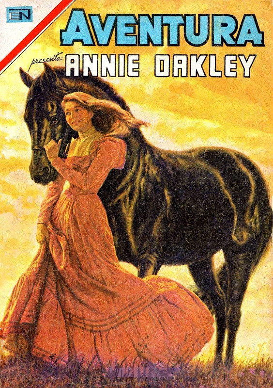 Couverture de Aventura (1954 - Sea/Novaro) -489- Annie Oakley