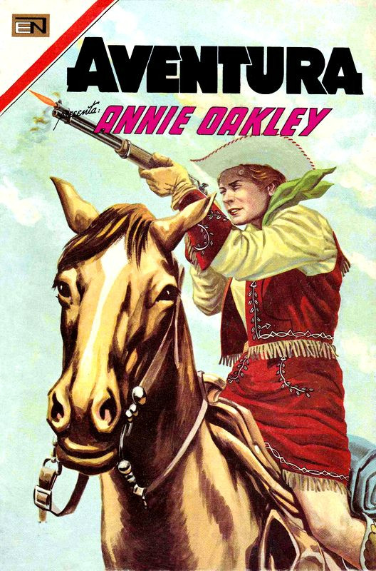 Couverture de Aventura (1954 - Sea/Novaro) -517- Annie Oakley