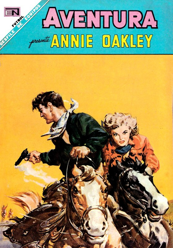 Couverture de Aventura (1954 - Sea/Novaro) -537- Annie Oakley