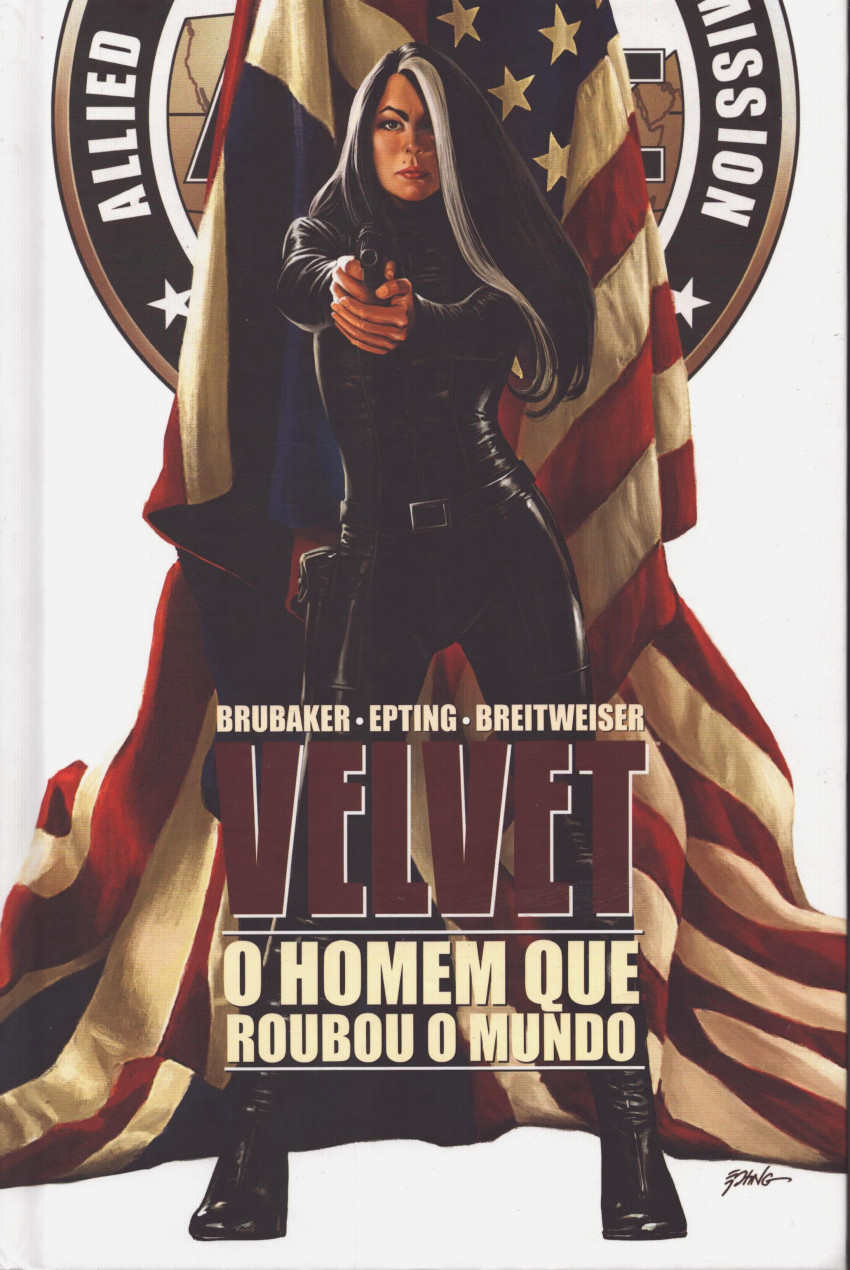 Couverture de Velvet (en portugais) -3- O homem que roubou o mundo
