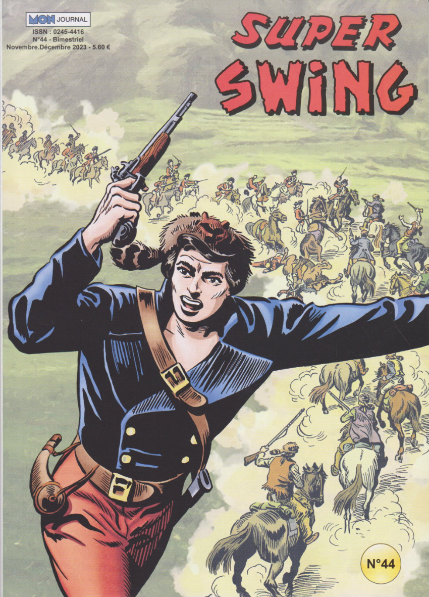 Couverture de Super Swing (2e série - 2019) -44- La fugue de Betty 2/2 Rocky le trappeur