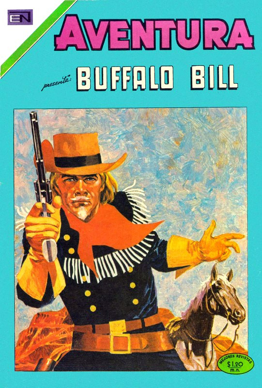 Couverture de Aventura (1954 - Sea/Novaro) -700- Buffalo Bill