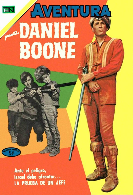 Couverture de Aventura (1954 - Sea/Novaro) -719- Daniel Boone