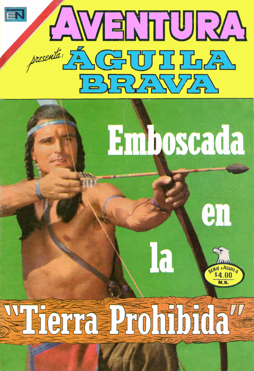 Couverture de Aventura (1954 - Sea/Novaro) -929- Águila Brava