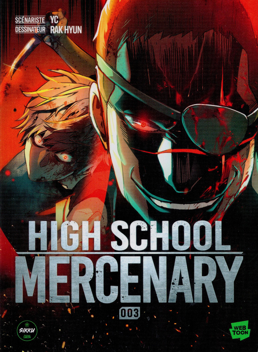 Couverture de High School Mercenary -3- Tome 3