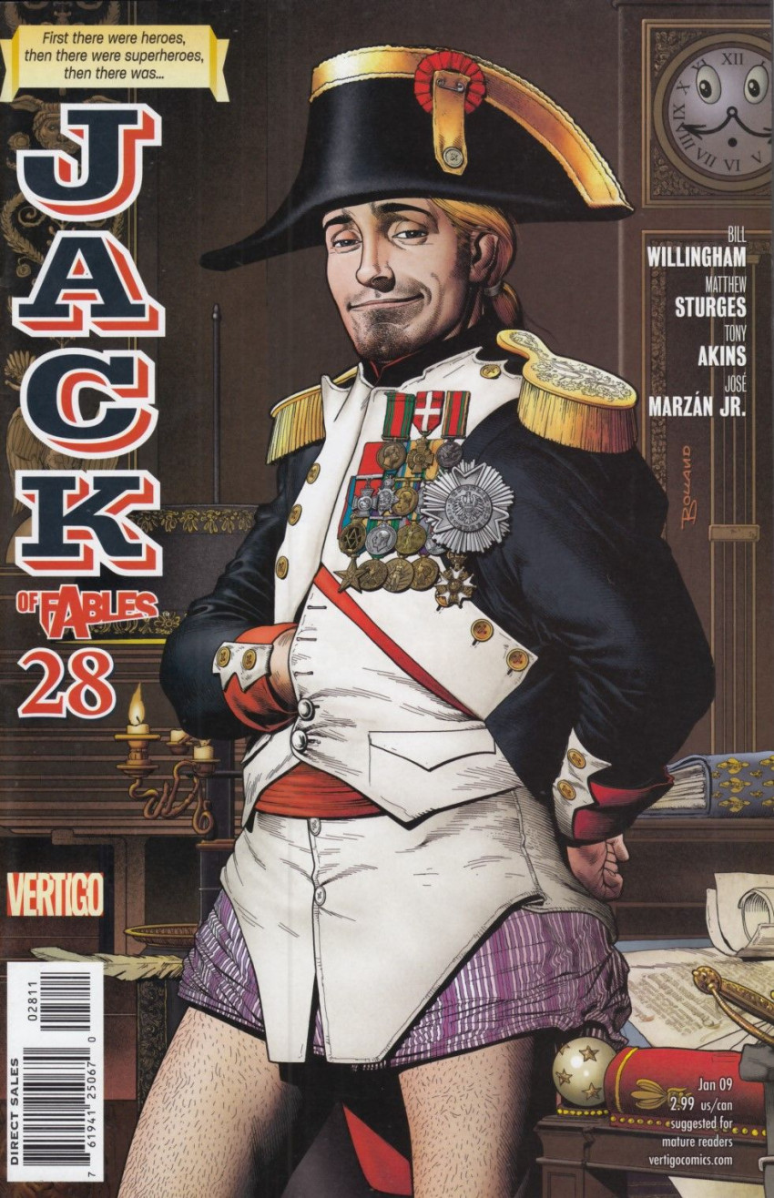 Couverture de Jack of Fables (2006) -28- The Books of War, Volume One: The Book of Leadership