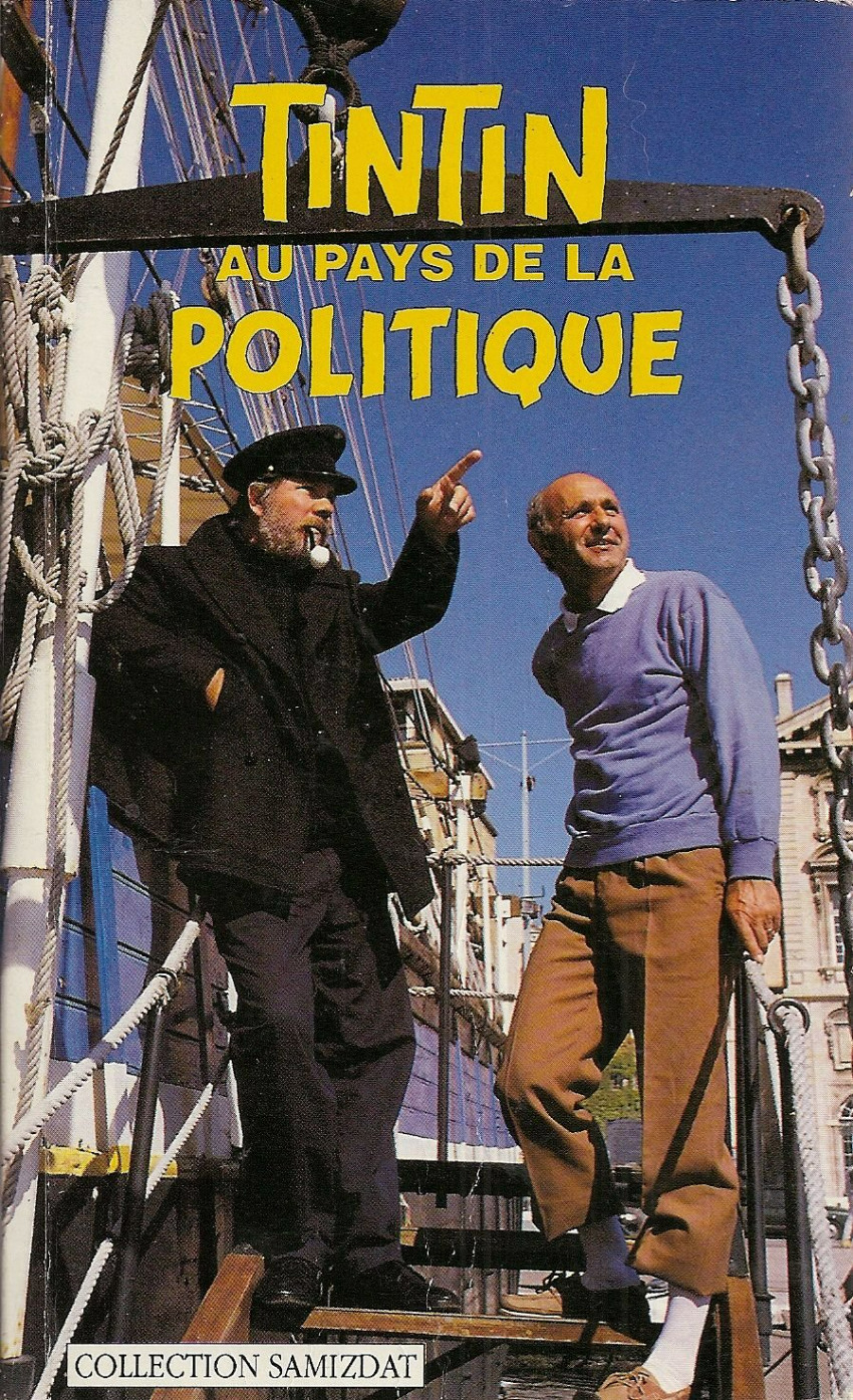 Couverture de (AUT) Hergé -1993/11- Tintin au pays de la politique