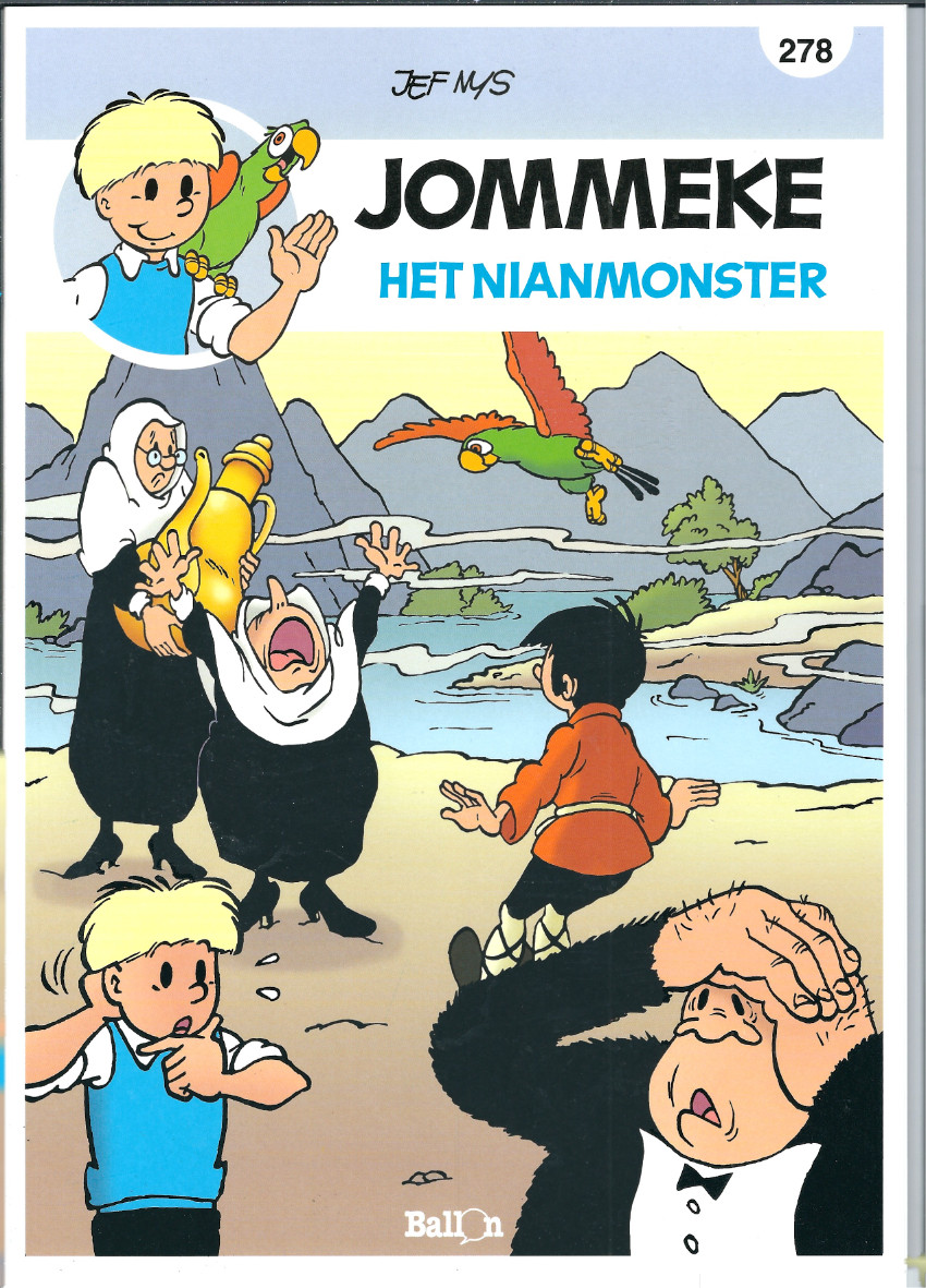 Couverture de Jommeke (De belevenissen van) -278- Het Nianmonster