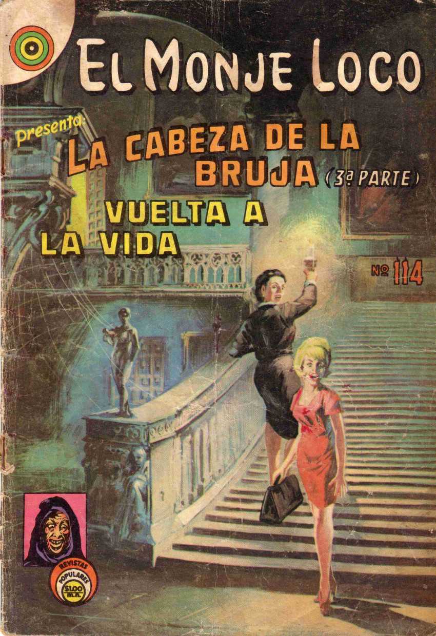 Couverture de El Monje Loco -114- La Cabeza de la Bruja 3a. Parte
