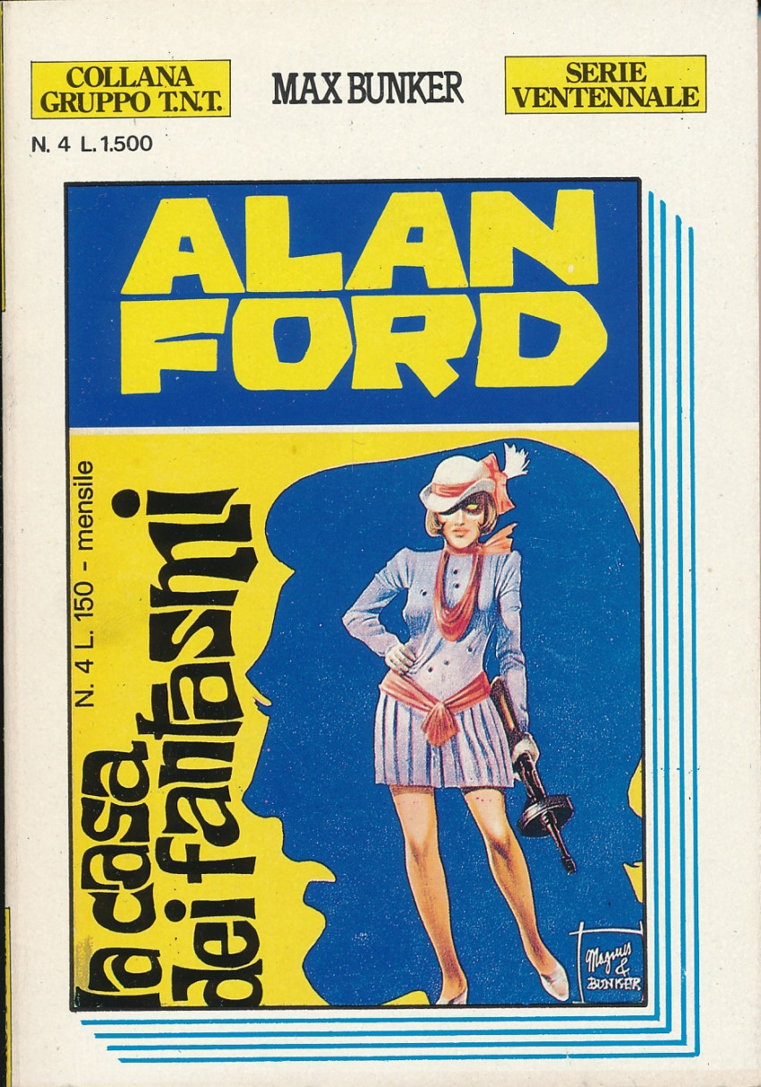 Couverture de Alan Ford (Serie ventennale) -4- La casa dei fantasmi