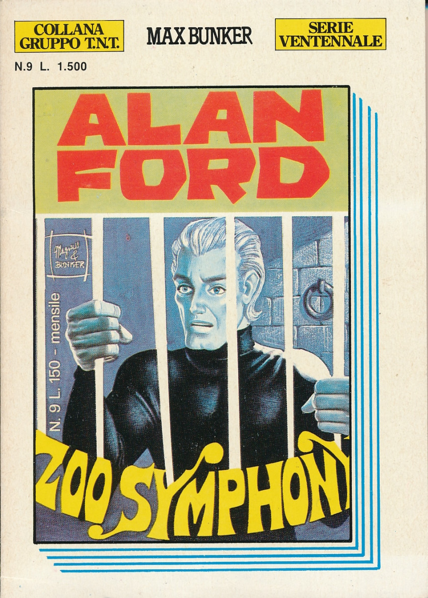 Couverture de Alan Ford (Serie ventennale) -9- Zoo symphony