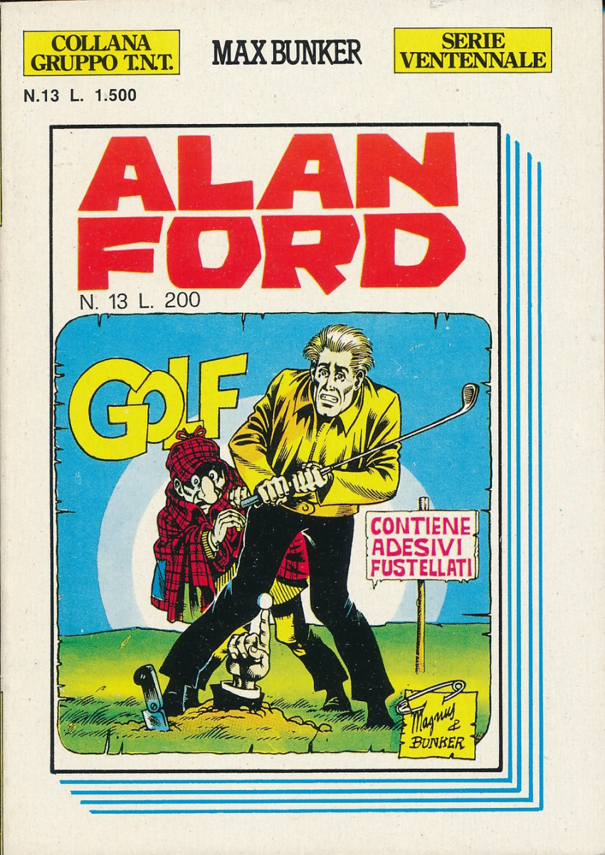 Couverture de Alan Ford (Serie ventennale) -13- Golf