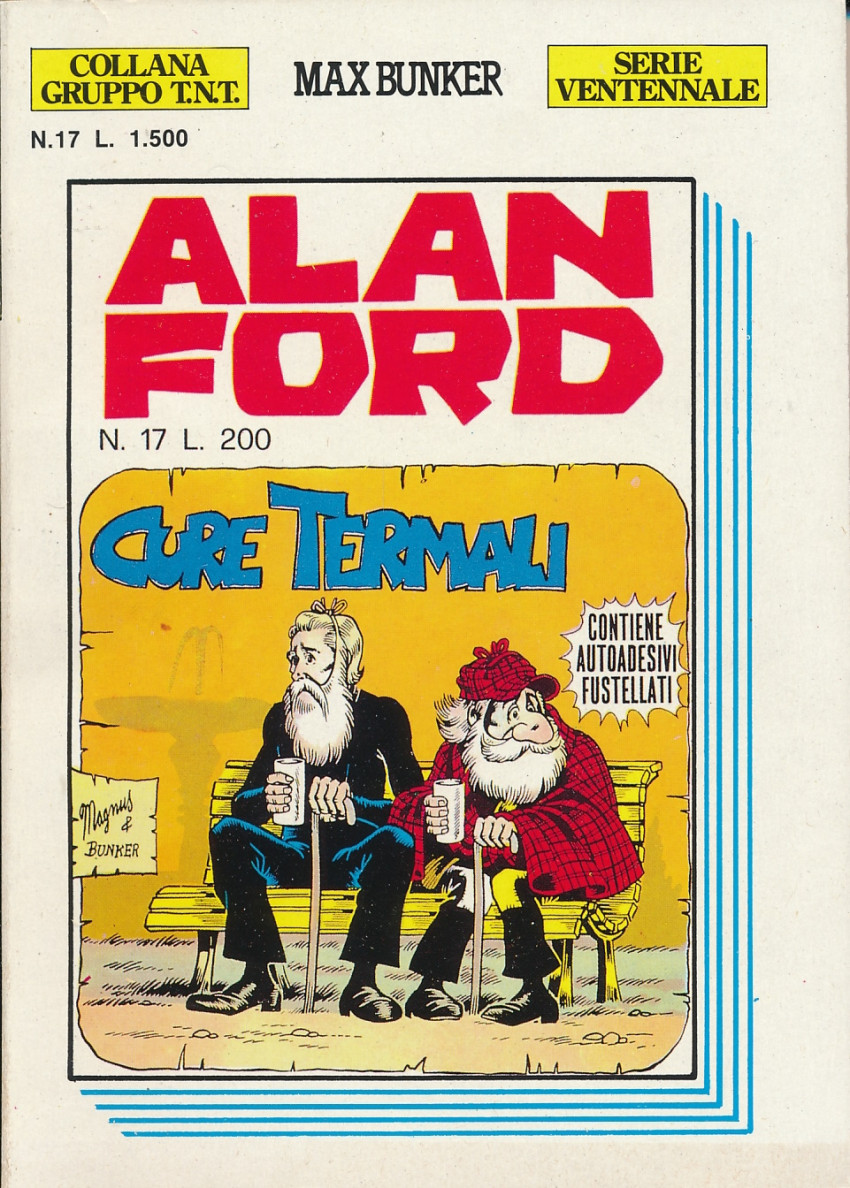 Couverture de Alan Ford (Serie ventennale) -17- Cure termali