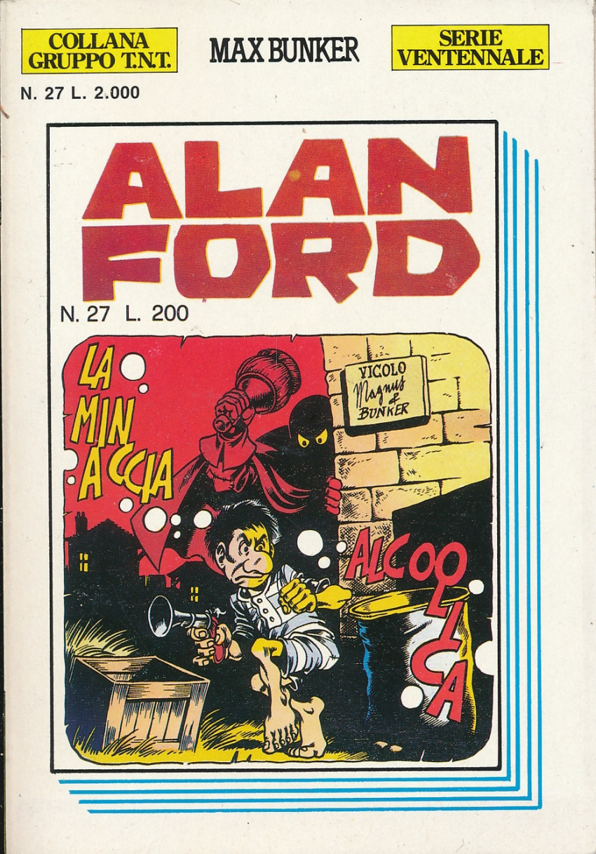 Couverture de Alan Ford (Serie ventennale) -27- La minaccia
