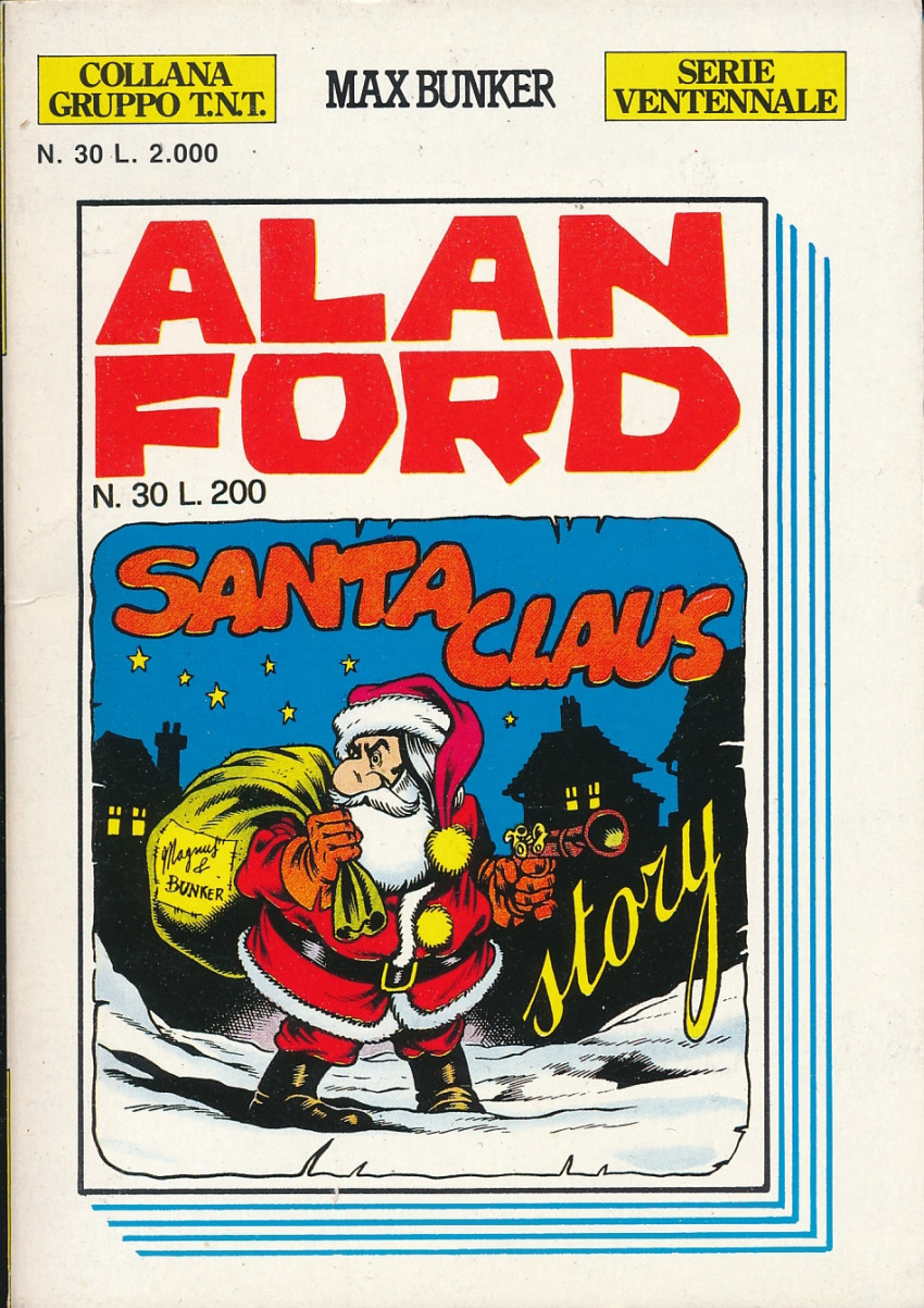 Couverture de Alan Ford (Serie ventennale) -30- Santa Claus story