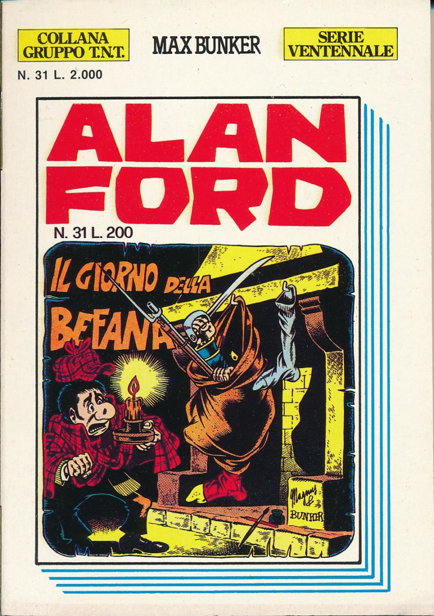 Couverture de Alan Ford (Serie ventennale) -31- Il giorno della Befana