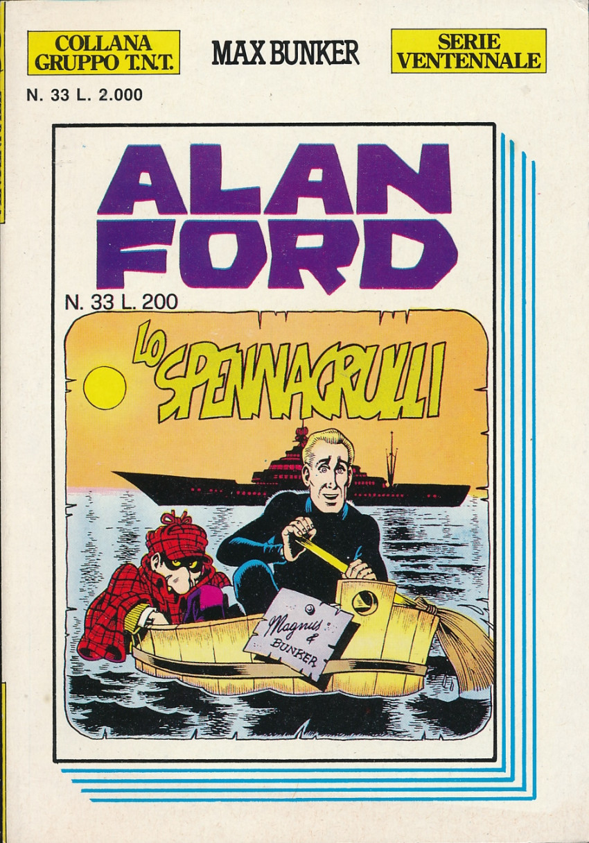 Couverture de Alan Ford (Serie ventennale) -33- Lo Spennagrulli