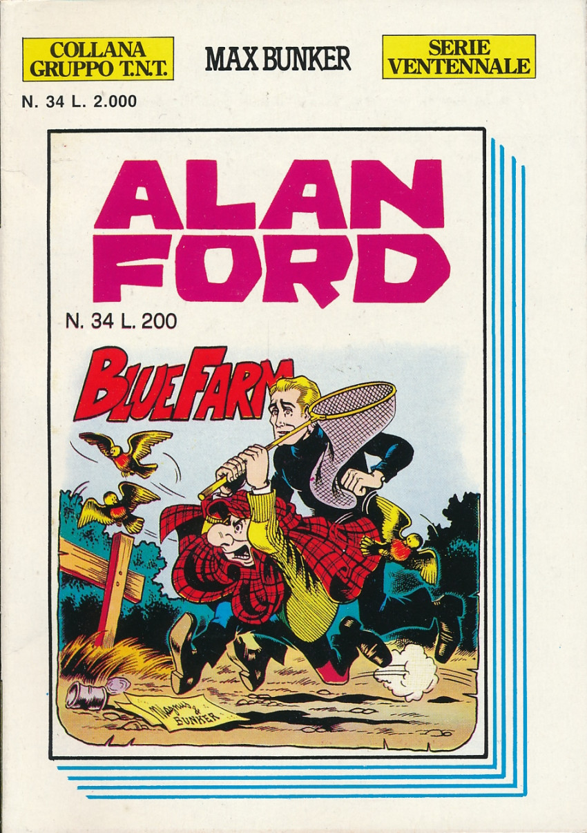 Couverture de Alan Ford (Serie ventennale) -34- Bluefarm