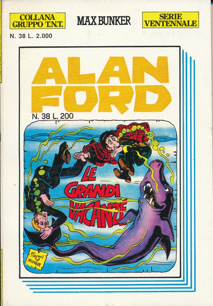 Couverture de Alan Ford (Serie ventennale) -38- Le grandi vacanze