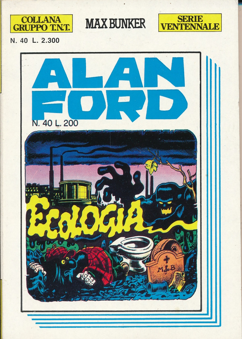 Couverture de Alan Ford (Serie ventennale) -40- Ecologia