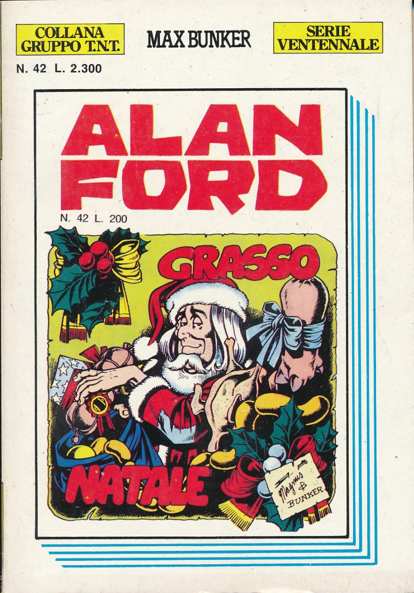 Couverture de Alan Ford (Serie ventennale) -42- Grasso Natale