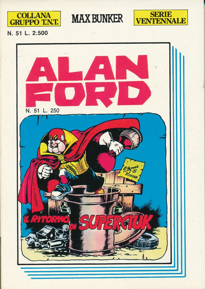 Couverture de Alan Ford (Serie ventennale) -51- Il ritorno di Superciuk
