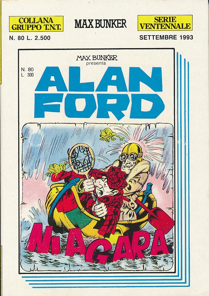 Couverture de Alan Ford (Serie ventennale) -80- Niagara