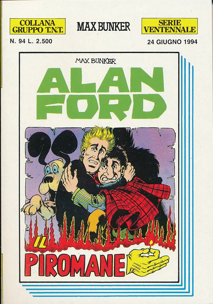 Couverture de Alan Ford (Serie ventennale) -94- Il piromane