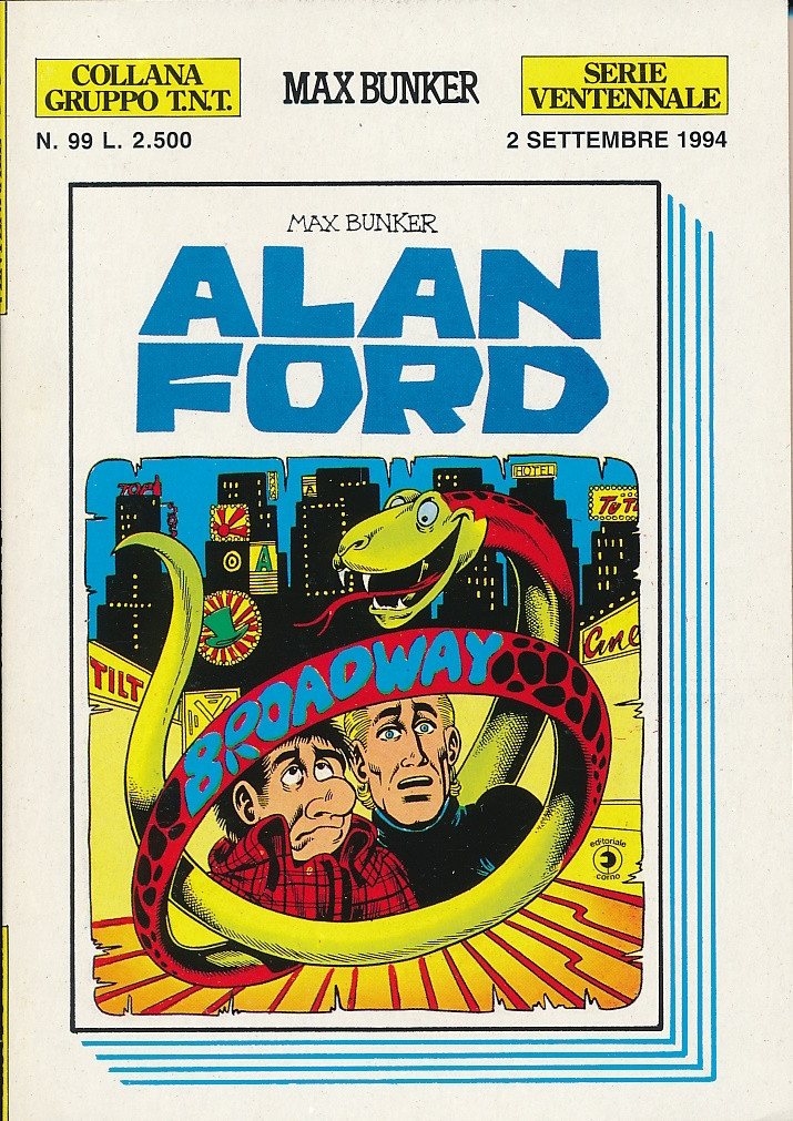 Couverture de Alan Ford (Serie ventennale) -99- Broadway