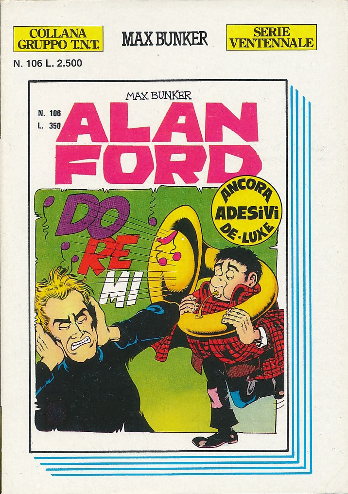 Couverture de Alan Ford (Serie ventennale) -106- Do-Re-Mi