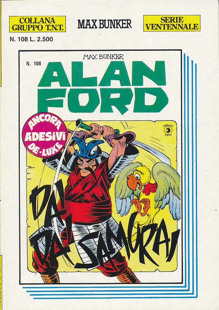 Couverture de Alan Ford (Serie ventennale) -108- Dai, dai samurai