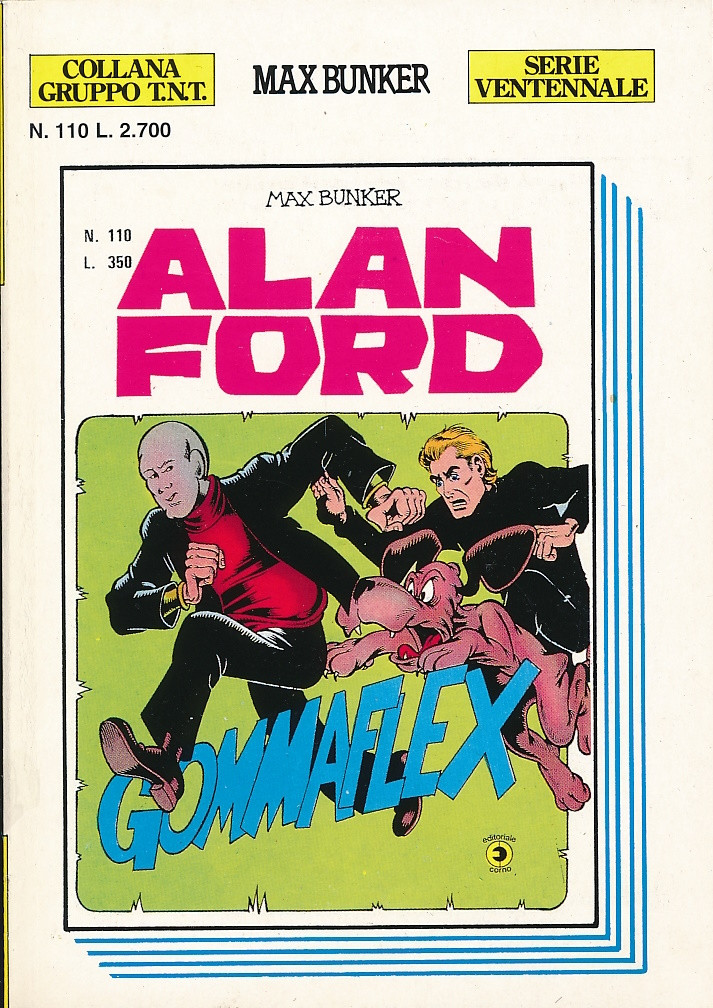 Couverture de Alan Ford (Serie ventennale) -110- Gommaflex