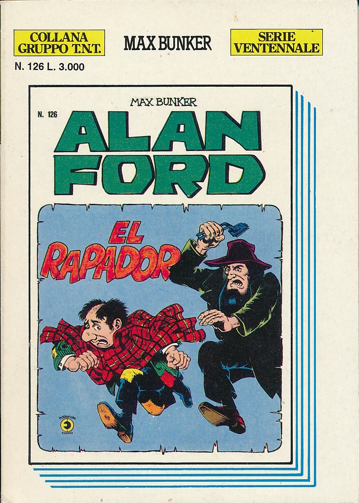 Couverture de Alan Ford (Serie ventennale) -126- El Rapador