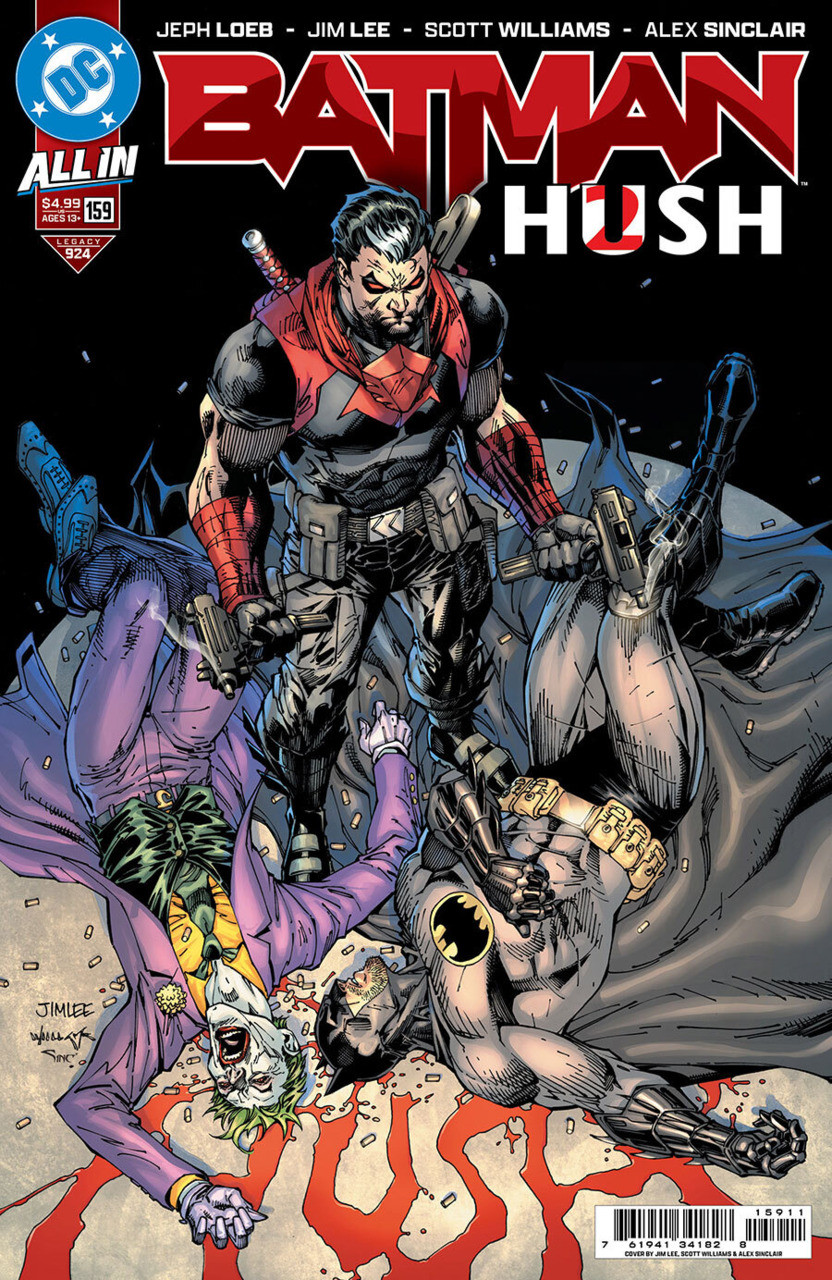 Couverture de Batman Vol.3 (2016) -159- Hush 2 - Chapter Two The Rook