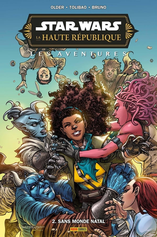 Couverture de Star Wars - La Haute République - Les Aventures (2024) -2- Sans monde natal