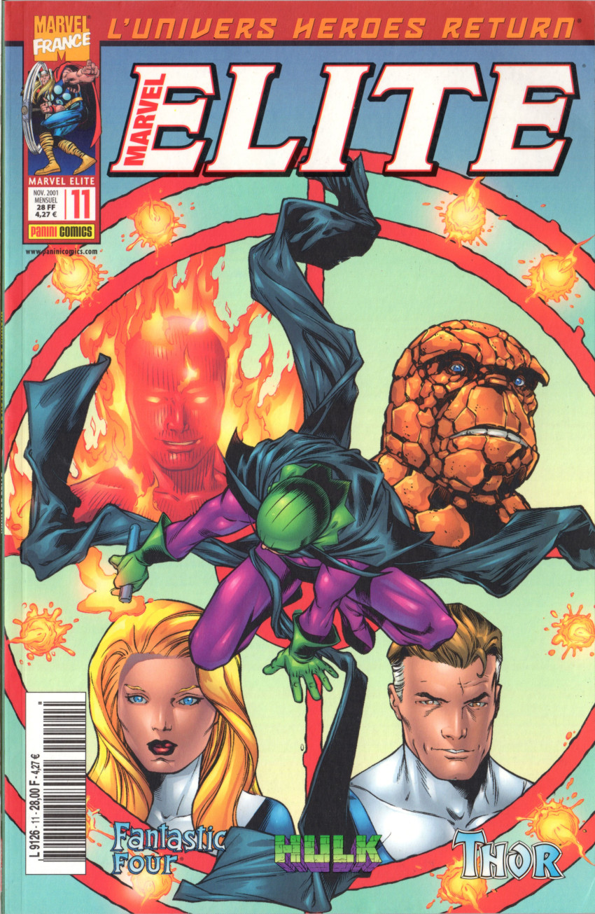 Couverture de Marvel Elite -11- De l'autre côté du miroir
