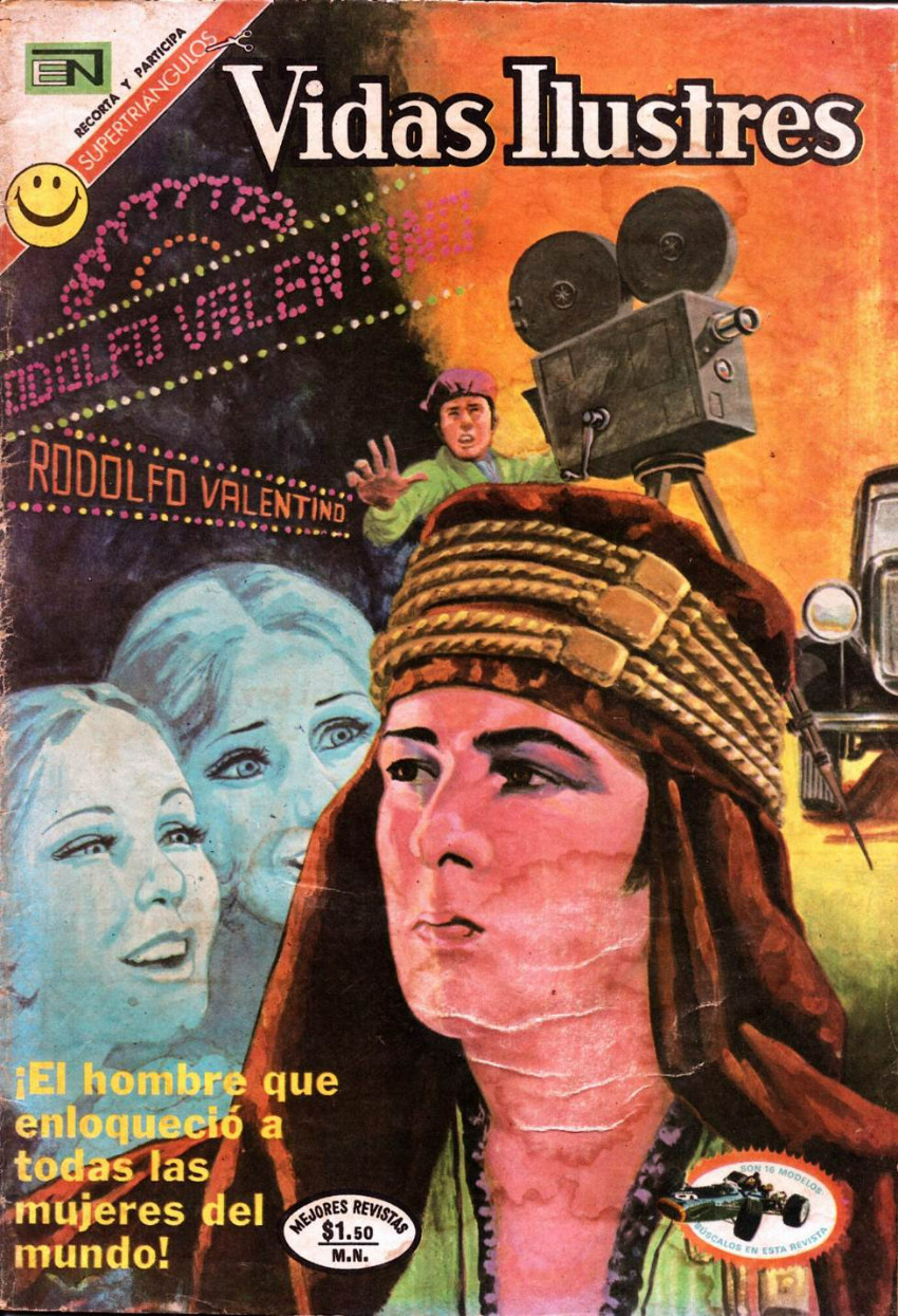 Couverture de Vidas Ilustres -283- Rodolfo Valentino