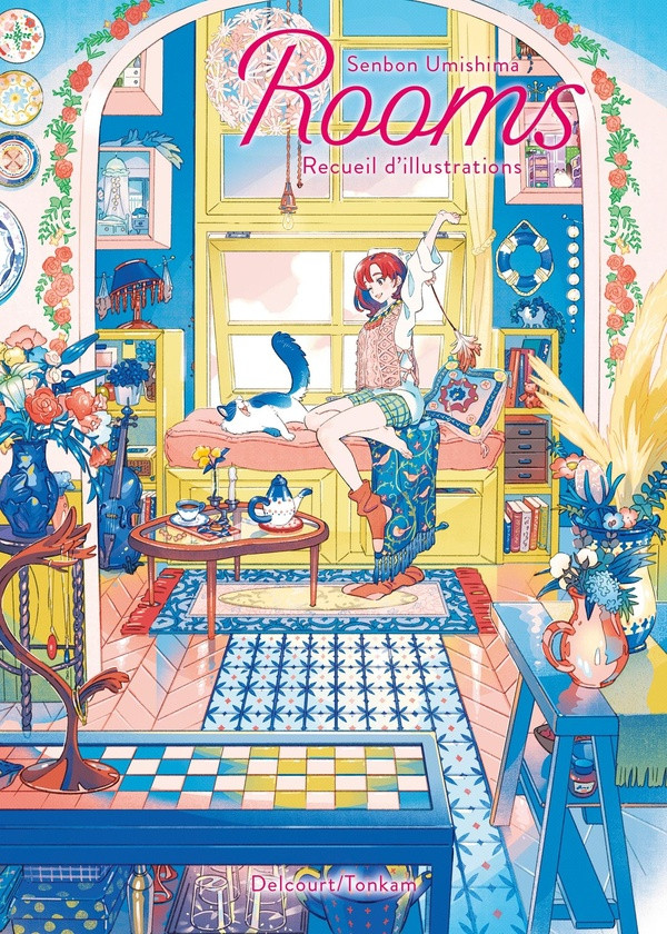 Couverture de Rooms - Recueil d'illustrations