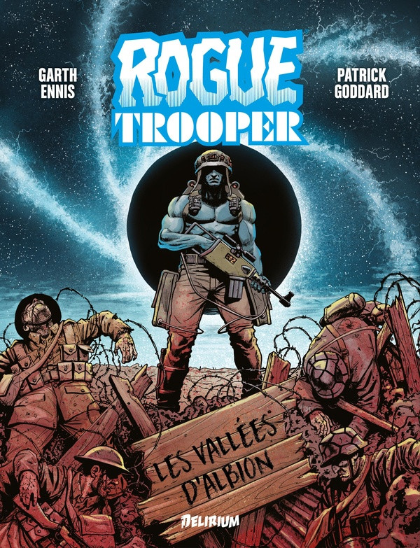 Couverture de Rogue Trooper, les vallées d'Albion