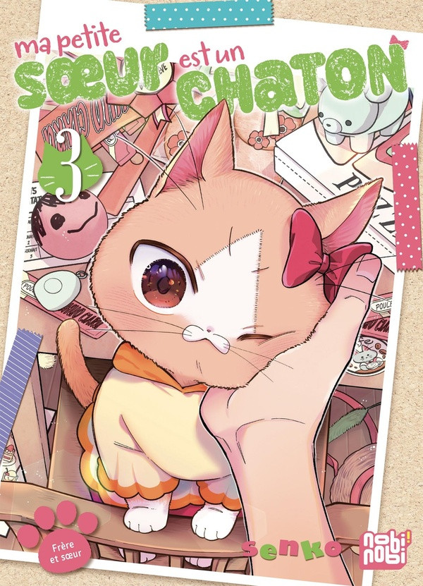 Couverture de Ma petite soeur est un chaton -3- Tome 3
