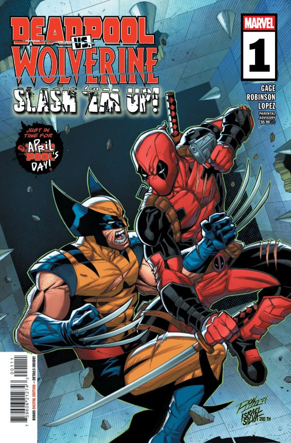 Couverture de Deadpool vs. Wolverine: Slash 'Em Up -1- Issue #1