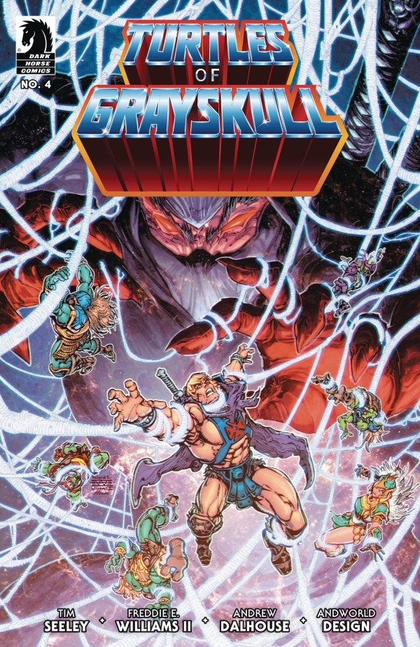 Couverture de Masters of the Universe / Teenage Mutant Ninja Turtles: Turtles of Grayskull -4- Issue #4