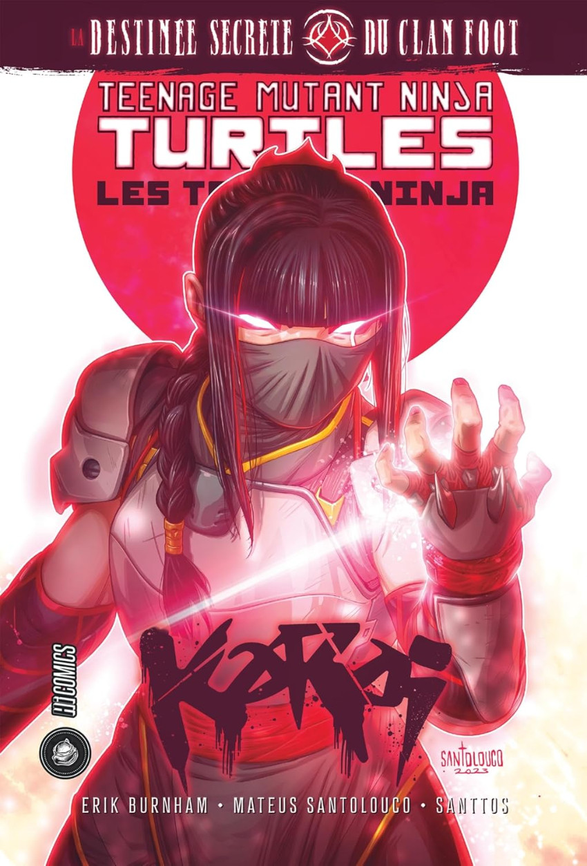 Couverture de Teenage Mutant Ninja Turtles - Les Tortues Ninja (HiComics) - Karaï: La Destinée Secrète du Clan Foot