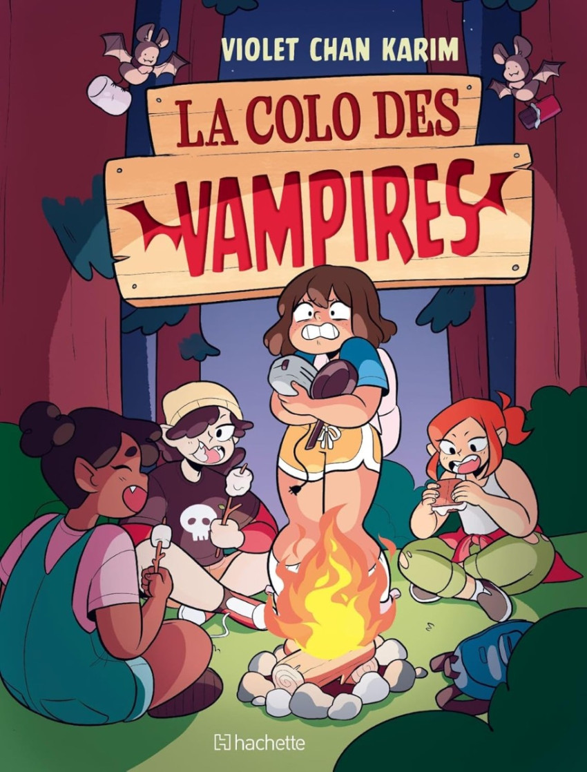 Couverture de La colo des vampires