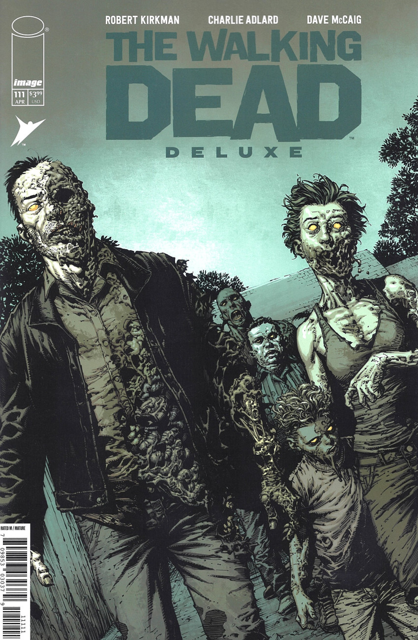 Couverture de The walking Dead (2020) - Deluxe -111- Issue #111