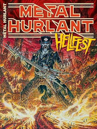 Couverture de Métal Hurlant (Mook) -HS03- Hellfest