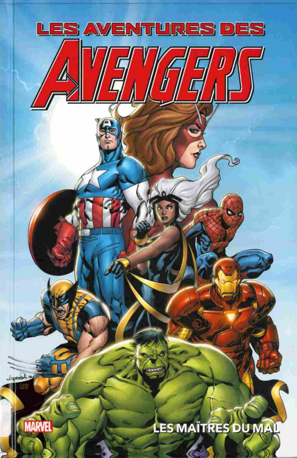 Couverture de Les aventures des Avengers -1- Les maîtres du mal