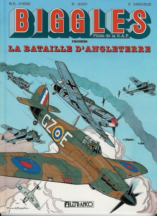 Couverture de Biggles -4- La bataille d'Angleterre