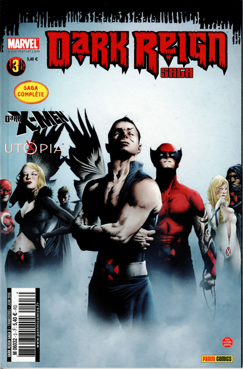 Couverture de Dark Reign Saga -3- X-men noirs